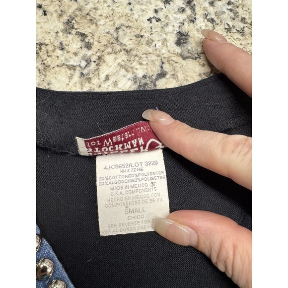 Vintage Miller Stockman Western Living Size Small Womens Western Shirt Fringe - Picture 5 of 9